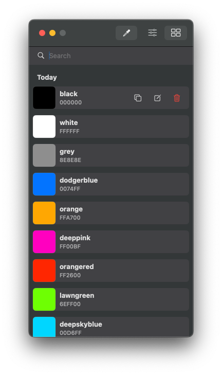 Color Library Management