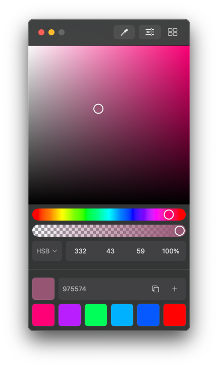 PixelColor Main Interface