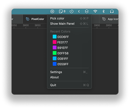 Menu Bar Quick Access